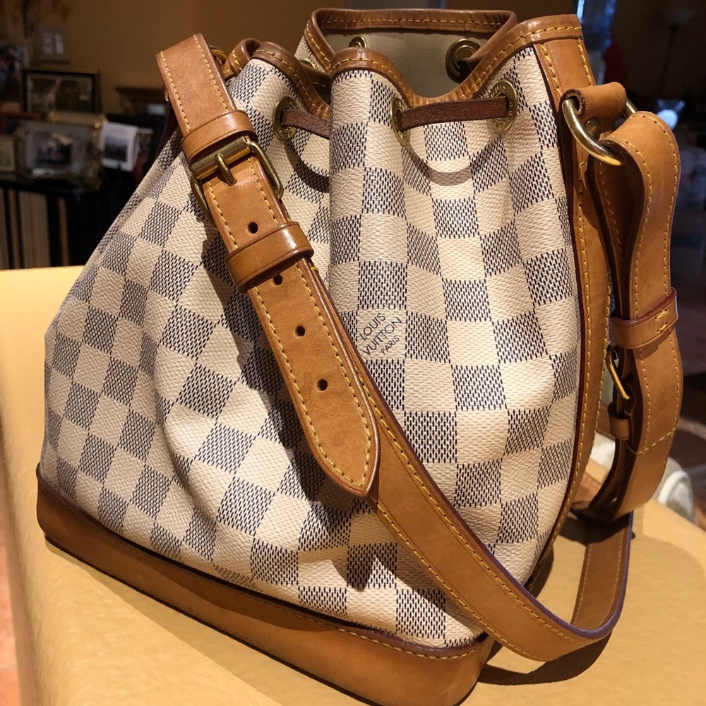 Authentic Louis Vuitton BB Noe Azur
